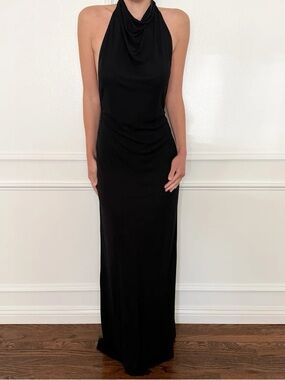 Vera Wang Halter Dress